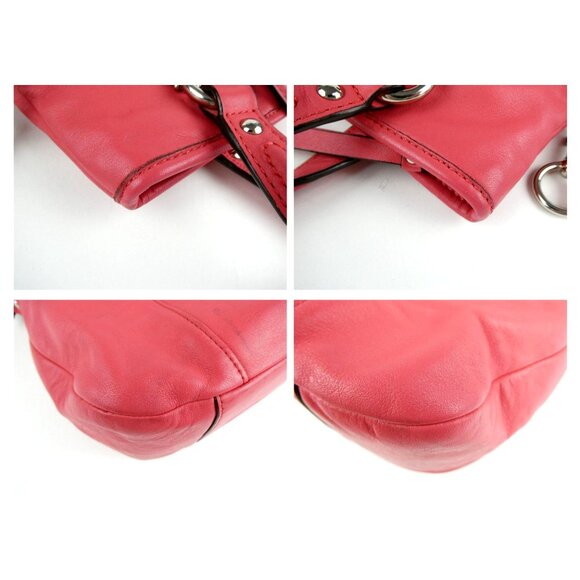 Coach Daisy Mia Coral Leather Shoulder Bag Crossbody Purse F23901 - Picture 15 of 16